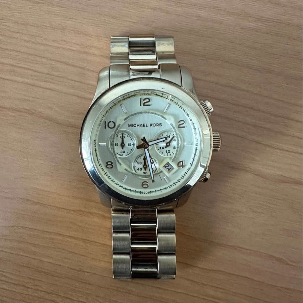 Michael Kors Runway Watch- Gold
